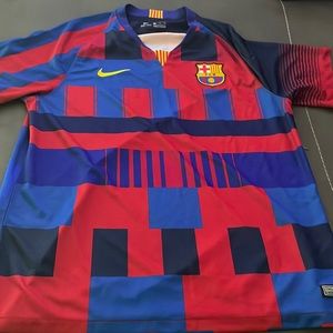 In great shape no stain red and blue FCB nike 2018 Barcelona